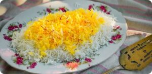 چلو زعفرانی